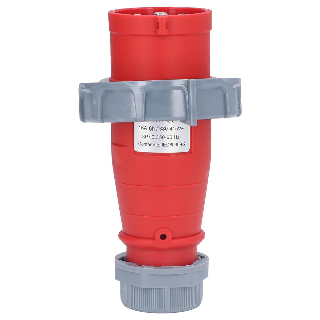 Industrial Connector IP67 Waterproof Concealed Mount Aviation Plug 4 Pin 3P+E AC 380415V 16A