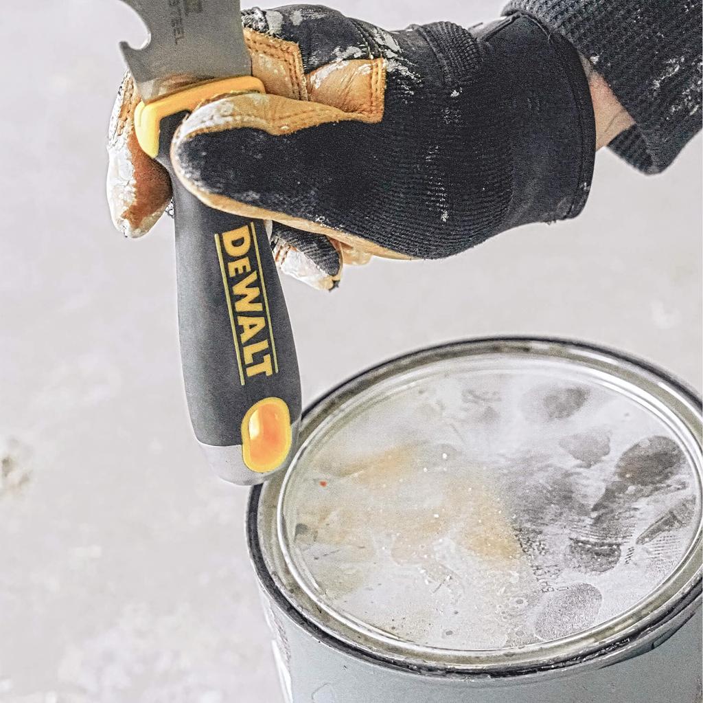 Многофункциональный инструмент маляра DEWALT 9-в-1, углеродистая сталь, с рукояткой с мягким покрытием, DXTT-2-200