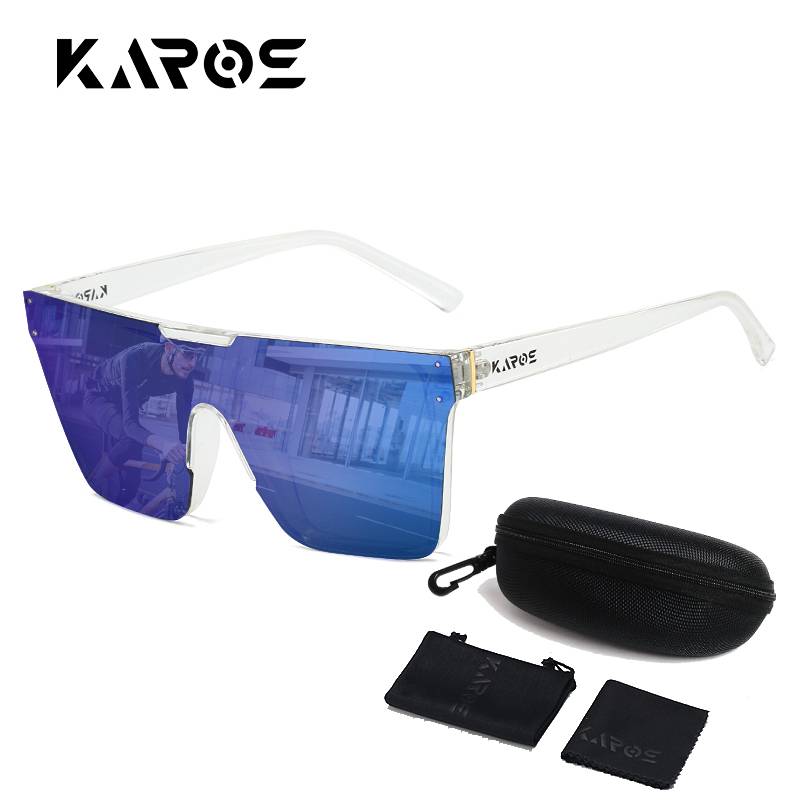 KAROS UV400 Non Polarized Sunglasses Unisex Outdoor Driving Travel Sunshade Glasses Oversized Square Fashion Eyewear YZ17BOX 7