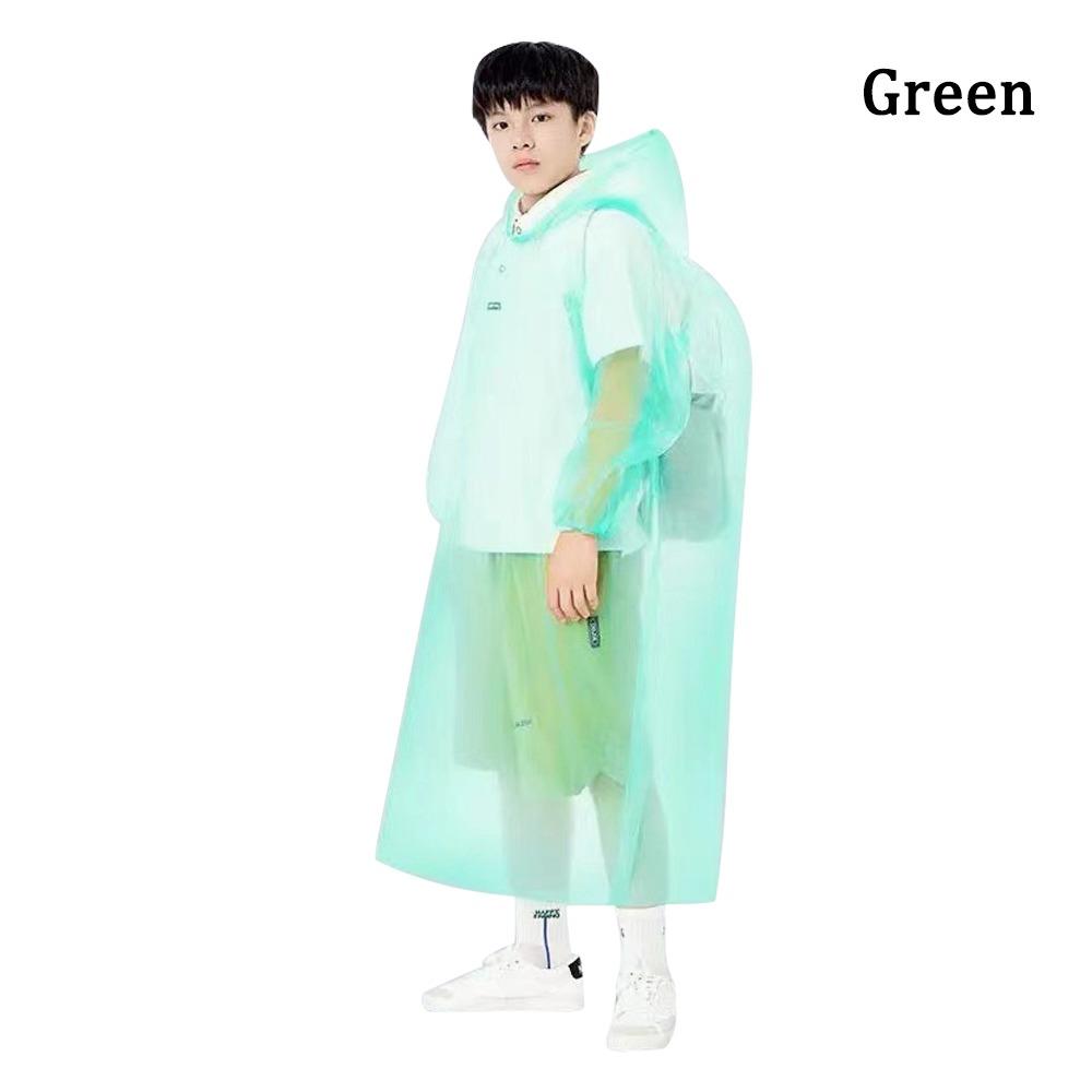 Card Packaging Rain Coat Vacuum Compression One-Piece Raincoat Creative Kids Raincoat Outdoor