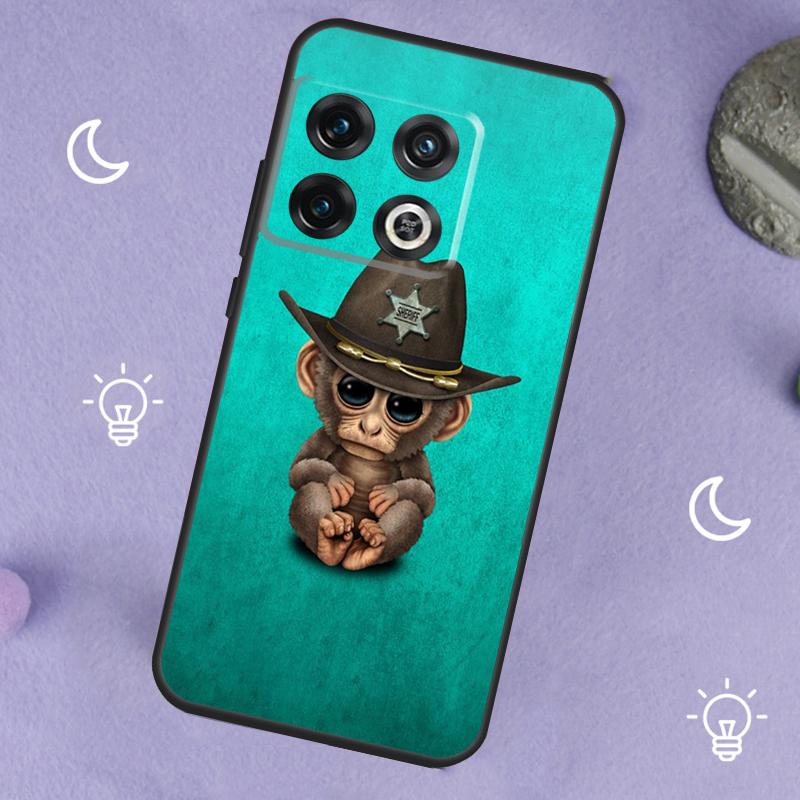 Обезьяна Горилла Обезьяна Ребенок Для OnePlus Nord 5 CE 2 3 4 Lite N20 N30 Чехол Для OnePlus 15 13 12 11 10 13T 10T 10R 12R 13R