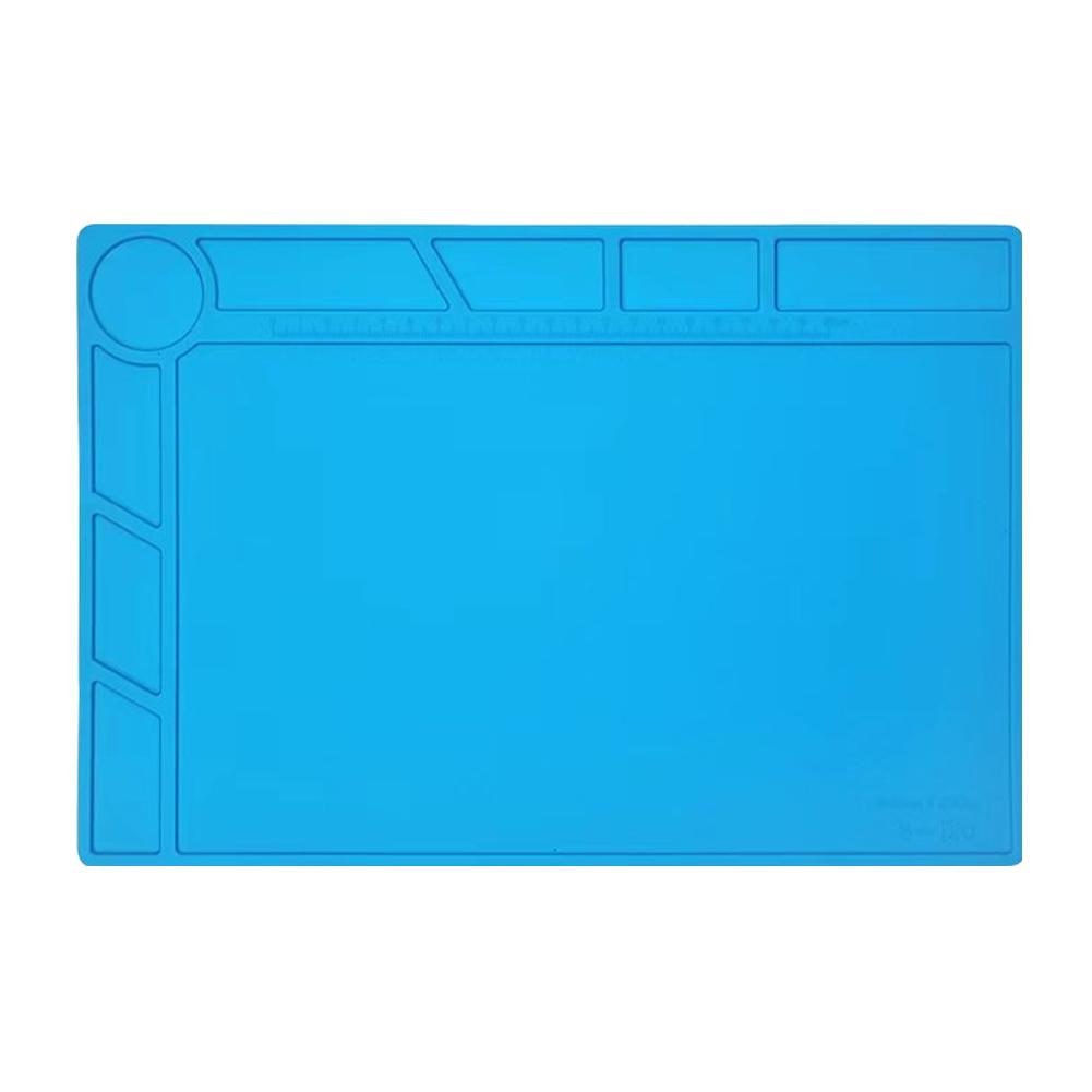 Silicon Soldering Station Mat Anti-static Heat-Resistant Work Pad Desk Platform Magnetic Soldering Mat BGA Soldering Station