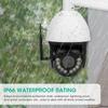 1080P HD 30X Zoom PTZ WiFi Camera AI Humanoid Tracking Night Vision IP66 Cam