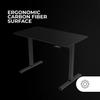 Bureau - MARS GAMING - MGD-ERGOPRO - Réglage Électrique 73-118cm - Surface Ergonomique - Métal Noir