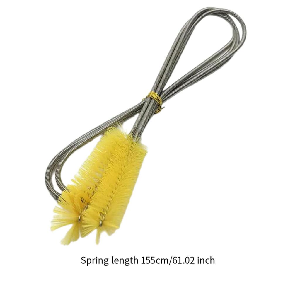 Aquarium Filter Brush Double Ended Hose Brush 155 cm Hand Tool Portable Tube