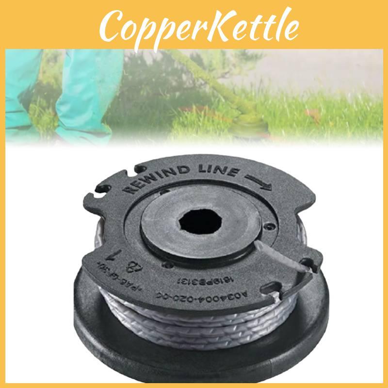 Прочная нейлоновая леска для триммера Greenworks, сменная катушка, сине-серая