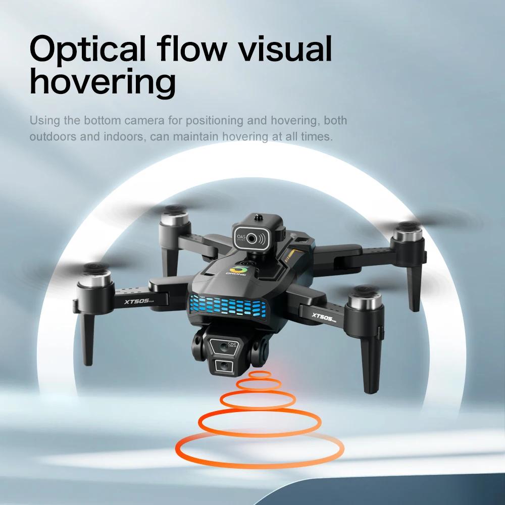 Нетоксичный Новый Xt505 GPS Дрон 8K Профессиональный Двойная Камера 5G Wifi FPV Оптический Поток Предотвращение Препятствий Бесколлекторный Двигатель Квадрокоптер RC Дрон