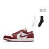 Air Jordan 1 Low SE Dune Red Мужские кроссовки Белый парус омара FJ3459-160