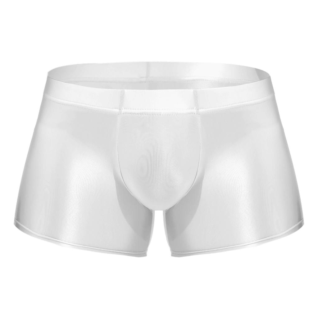Men's Underwear Boxer Short Breathable Seamless Transparent Briefs Swimming Trunks Underpants