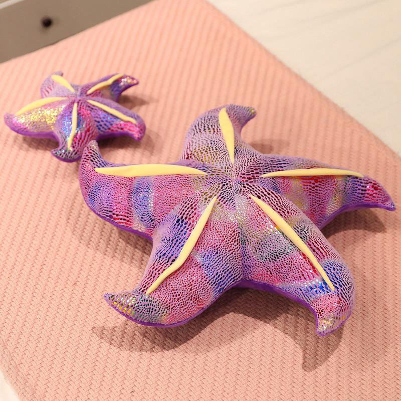 Имитация морского существа морская звезда кукла плюшевая игрушка аквариум морская звезда кукла домашняя диванная подушка пляжная тряпичная кукла