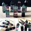 Energy Stone Crystal Hexagonal Single Pointed Single-Pointed Raw Stone Ornaments  Office