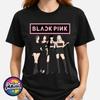 Футболка BLACKPINK KPOP Группа Графическая футболка Черный Розовый Унисекс Топ Подросток Взрослый S2XL