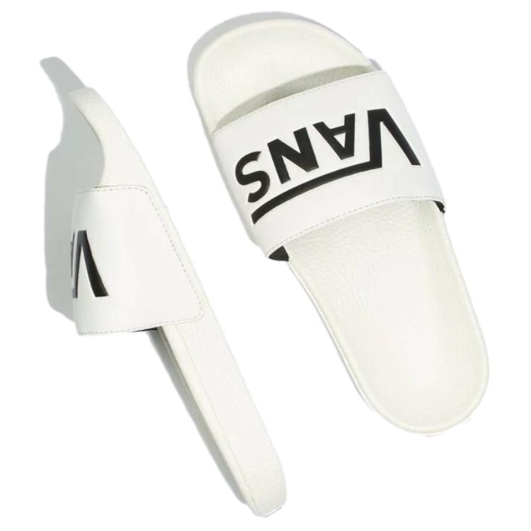 Vans Женские белые шлепанцы-слипоны VN0004LGX0Z