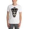 DRAC SKULL KING ТРЕНДОВАЯ ПОТРЯСАЮЩАЯ ГРАФИЧЕСКАЯ УНИСЕКС ФУТБОЛКА С КОРОТКИМ РУКАВОМ