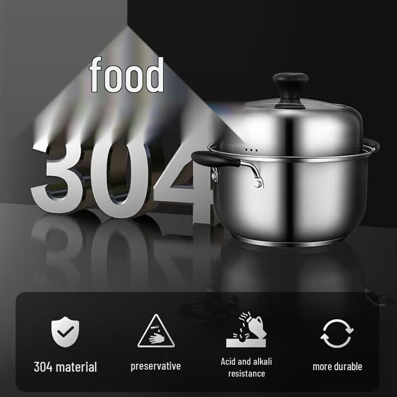 ASD Многофункциональная кухонная кастрюля из нержавеющей стали 304