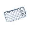 Сетчатая корзина для хранения на присосках для настенного крепления Прочный пластиковый органайзер для ванной комнаты, кухни, душа