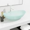 VidaXL Countertop Washbasin Toilet Sink Bathroom Hand Basin Bathroom Sink House Interior Tempered Glass 345244
