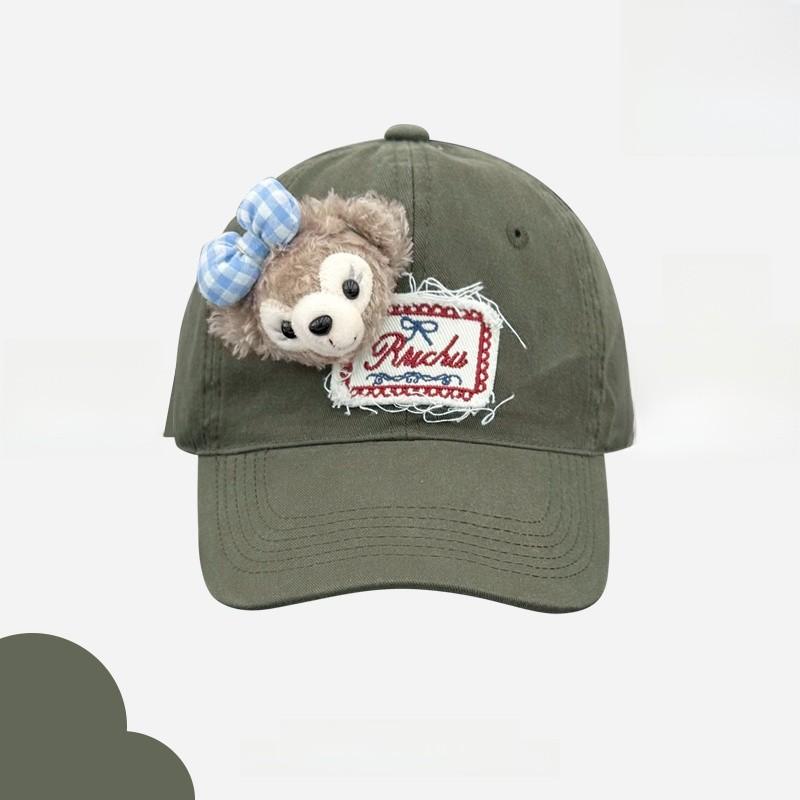 Cute Breathable Baseball Hat With Shelliemay Dolls Decor And Letter Embroidery Design For Women Sun Protection Summer Accessory