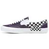 Slip-On CAP Checkerboard Mysterioso Unisex Sneakers Purple White VN0A3WM5VO3
