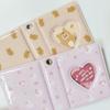 1 36 Card/3-inch Love Polaroid Photo Storage Book, Starry Sky Card Transparent Inner Page Collection Album