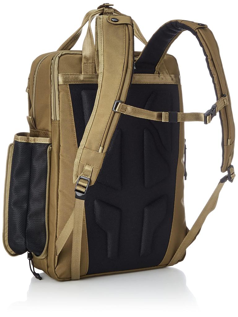 Рюкзак Ace Gene Multitide с дождевиком, имеет карманы, устойчивые к дождю и пыли, вмещает 14-дюймовый ноутбук, 67583, мужской, цвет «койот», размеры: H42 x