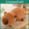 Plush Capybara Pillow With Inner Liner Soft Short Fur Stuffed Toy Animal