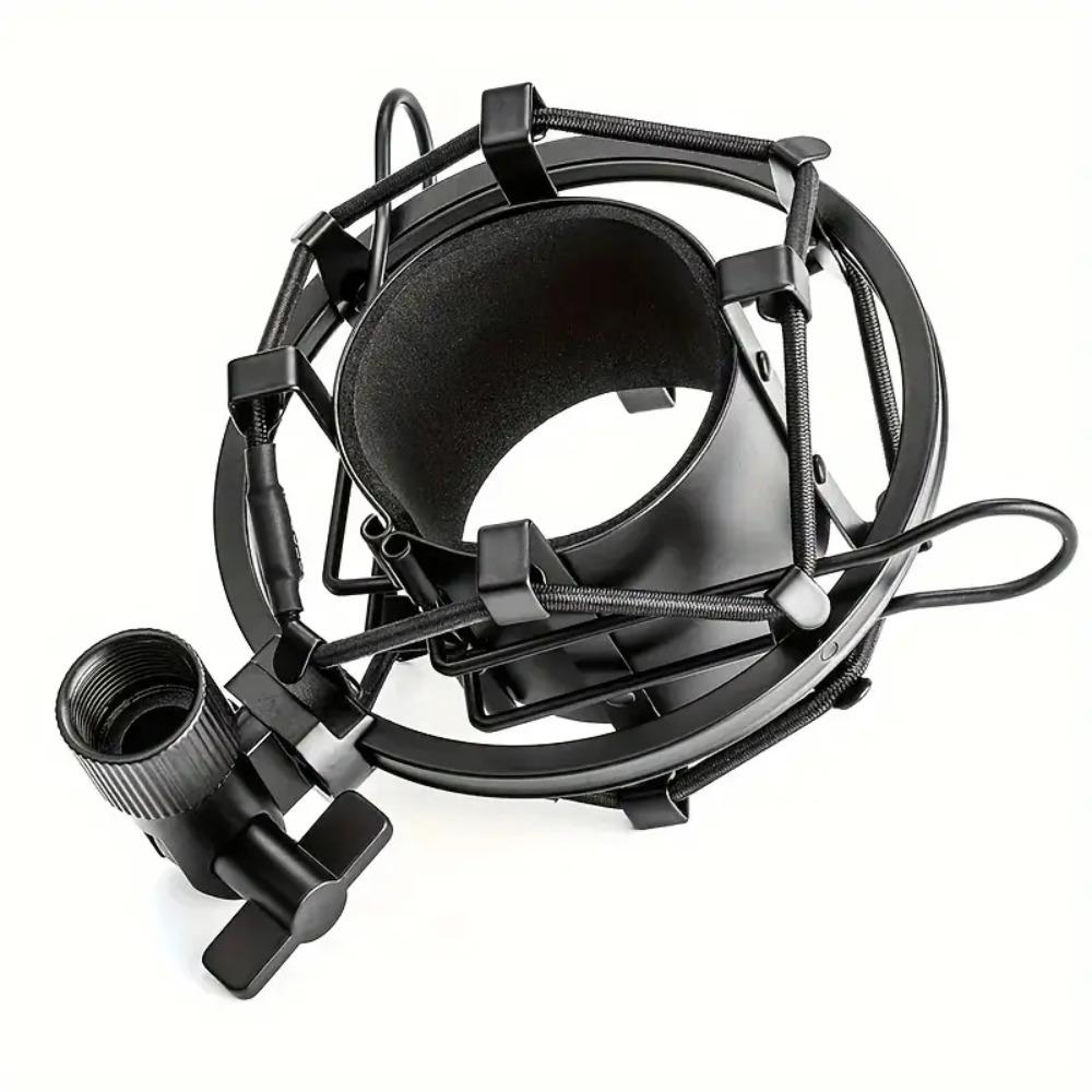 Adjustable Metal Microphone Shock Mount Shockproof Spider Mic Holder Clip  KTV