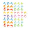 50PCS Knitting Stitch Markers Reusable Lightweight DIY Stitch Marker Ring for Crochet Locking