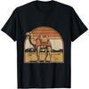 For Camels Lover Vintage Retro Camel Sign Camel Graphic T-Shirt