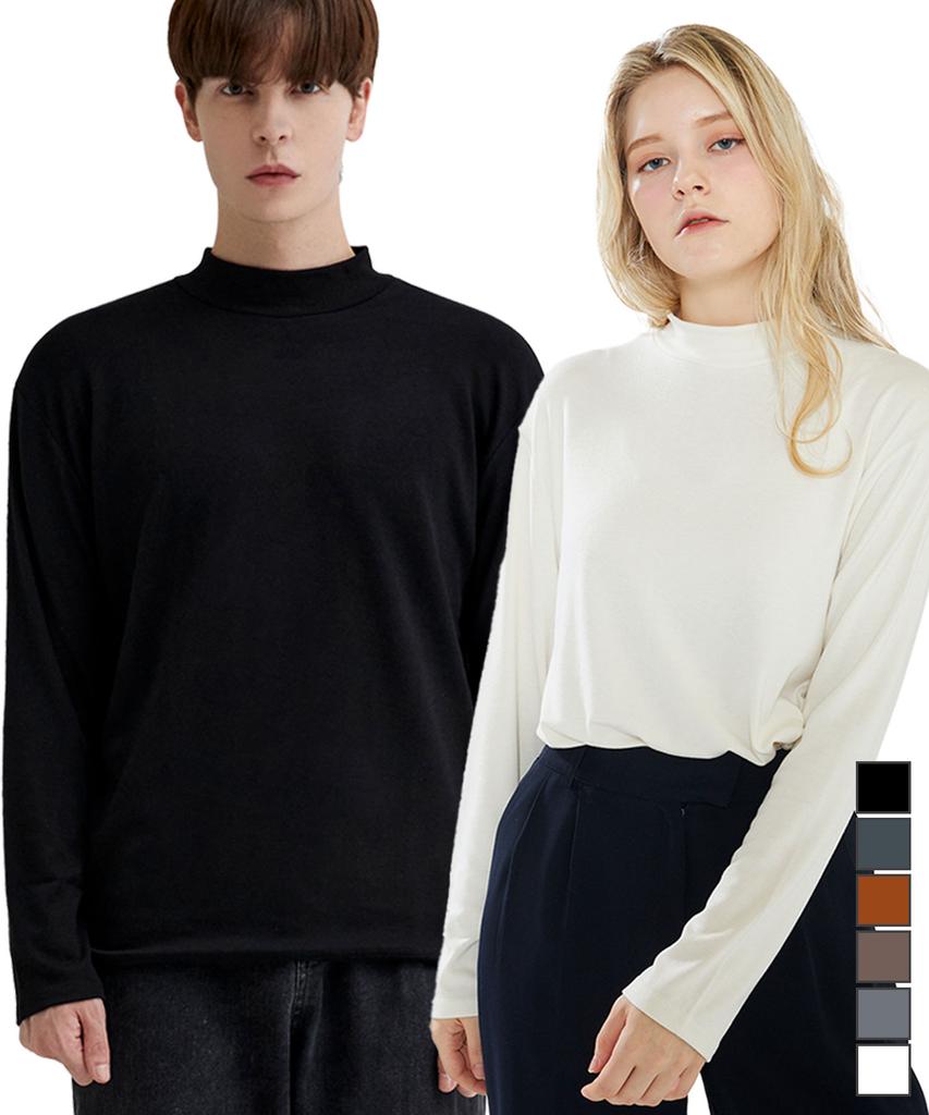 NANDE Half Turtleneck T-Shirt 6 Colors