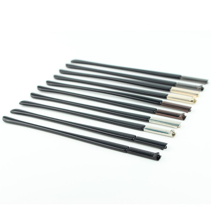 10pairs 6mm Width Eyeglasses Spring Metal Temple Glasses Flex Leg With Long Tip Eyewear Repair Part Accessory 3051