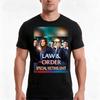Law And Order Svu Tshirt Summer Casual Cotton Tee Oversized Streetwear Tops Vintage Graphic Print Loose Fit Short Sleeve