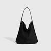 Large Capacity Casual All-in-one Simple Suede Tote Bag Women's Commuter Underarm Bag Shoulder Tote