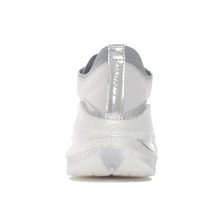 Li Ning Shadow 1.0 Стабильная амортизация Скользкая устойчивость Износостойкость Дышащие Низкие беговые кроссовки Женские Серебристые ARRS002-7
