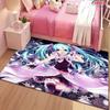 Новый виртуальный ковер H-Hatsune MM1ku для гостиной, мультяшный, для детской спальни, диванный коврик, придверный коврик, напольный ковер, противоскользящий, декоративный коврик, подарок