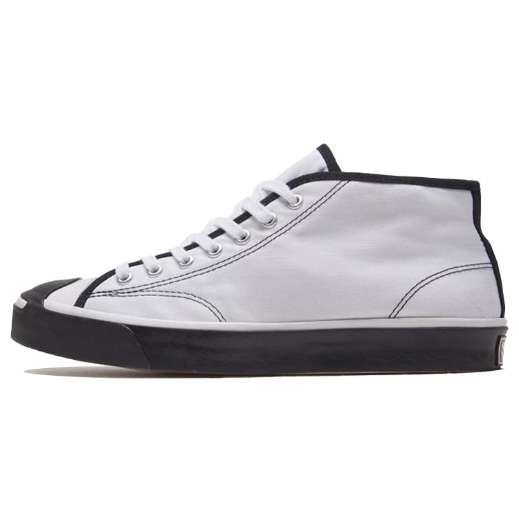 Converse Jack Purcell Mid 'White Black' 168993C