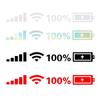 Автомобильная наклейка Шлем WIFI 100 процентов батареи Светоотражающая внешняя декоративная стена