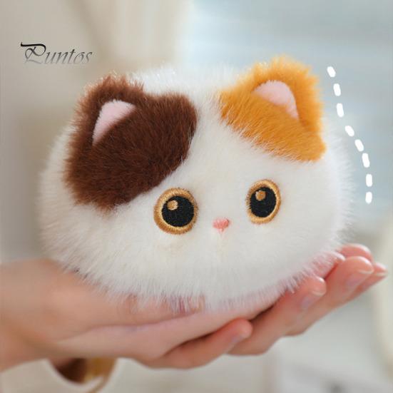 Реалистичная игрушка-кошка для детей, милая мягкая игрушка-животное, 7,8-дюймовые плюшевые котята, мягкая пушистая подушка, компаньон для дивана, плюшевая кукла, подарки на день рождения для мальчиков