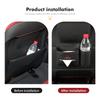 cxumpj1 Car Logo Seat Slot Leather Storage Tissue Box Holder Auto Decorative Accessories For Mitsubishi Outlander Lancer Cross Colt
