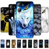 Soft Back Cover For ZTE Nubia Neo 3 5G Z2464N Phone Case Cool Wolf Lion Silicone Black TPU Funda For Nubia Neo3 Protective Shell