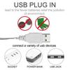 2/5/10/20M USB Светодиодные гирлянды для Рождественской гирлянды, вечеринки, свадьбы, украшения дома, мигающие гирлянды для рождественской елки