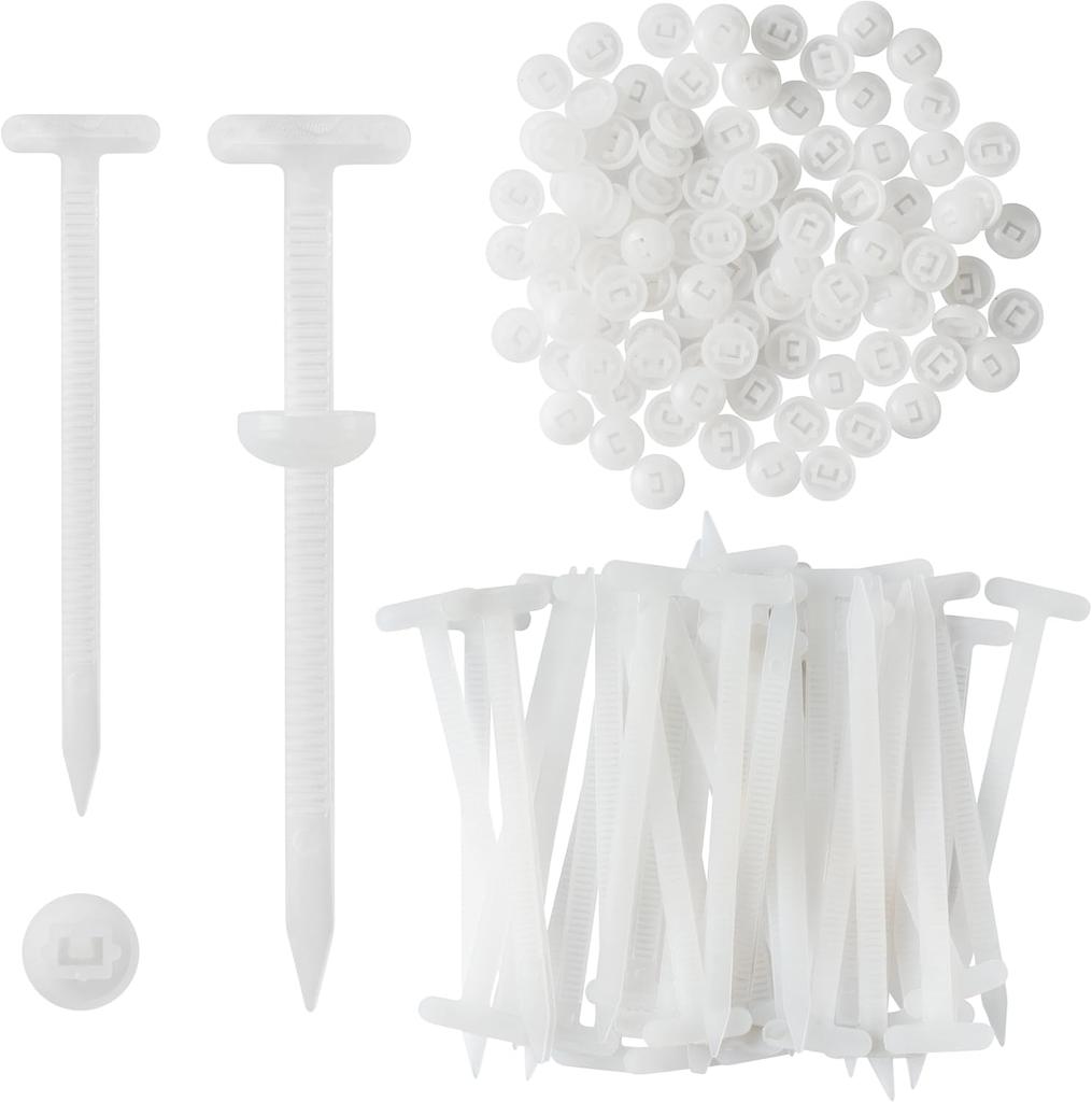 10-500 шт. Белые самоблокирующиеся нейлоновые кабельные стяжки-защелки Стяжки для проводов Раскрывающиеся zip-ленты Крепеж для автомобильных труб и кабелей Фиксатор для пучков