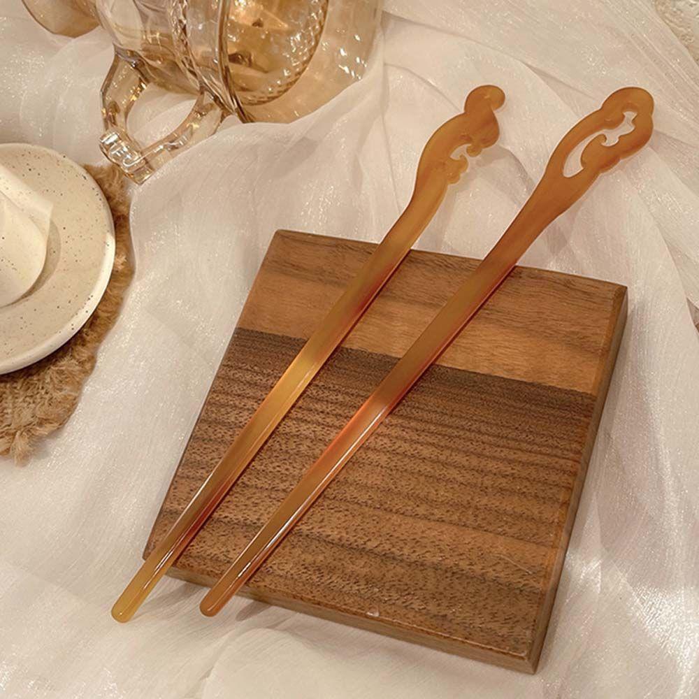 Tool Acetic Acid Cloud Hair Sticks Chinese Style Headwear Ancient Style Hairpin Hanfu Hair Sticks