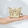 3D Деревянный Пазл для Взрослых Набор для Модели Бабочки Сделай Сам Ручная Работа Подарок на День Рождения Рождество