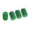 BBEY1 4pcs Car CNC Aluminum Tire Valve Air Port Stem Cover Caps For Opel Astra Accessories
