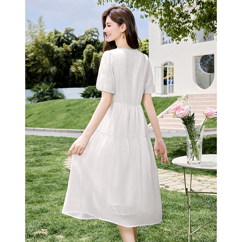 Design Sense Niche Temperament Slim Short Dress