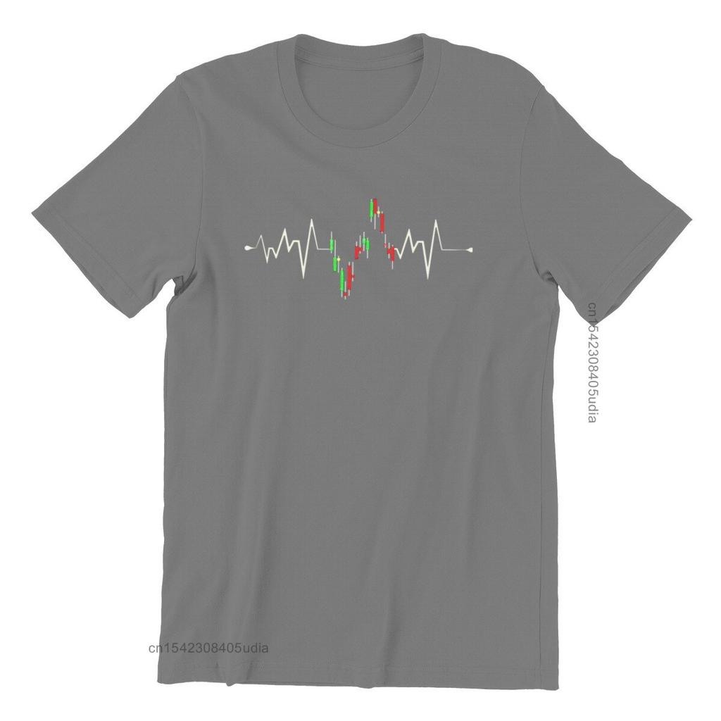 Stock Ekg Investor Trader Heartbeat Stock Market Унисекс Джерси футболка с принтом Rife Мужские футболки на заказ