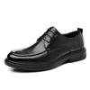 Leather Shoes Men's Autumn Dress British Style Low-top Soft-soled Casual Wedding Groom Wedding Shoes 2025