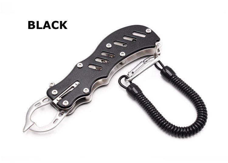 Aluminum Alloy Fishing Accessories Fish Lip Grip Controller Multifunction Pliers for Salmon Carp Lake/Fly Fishing-Waterproof