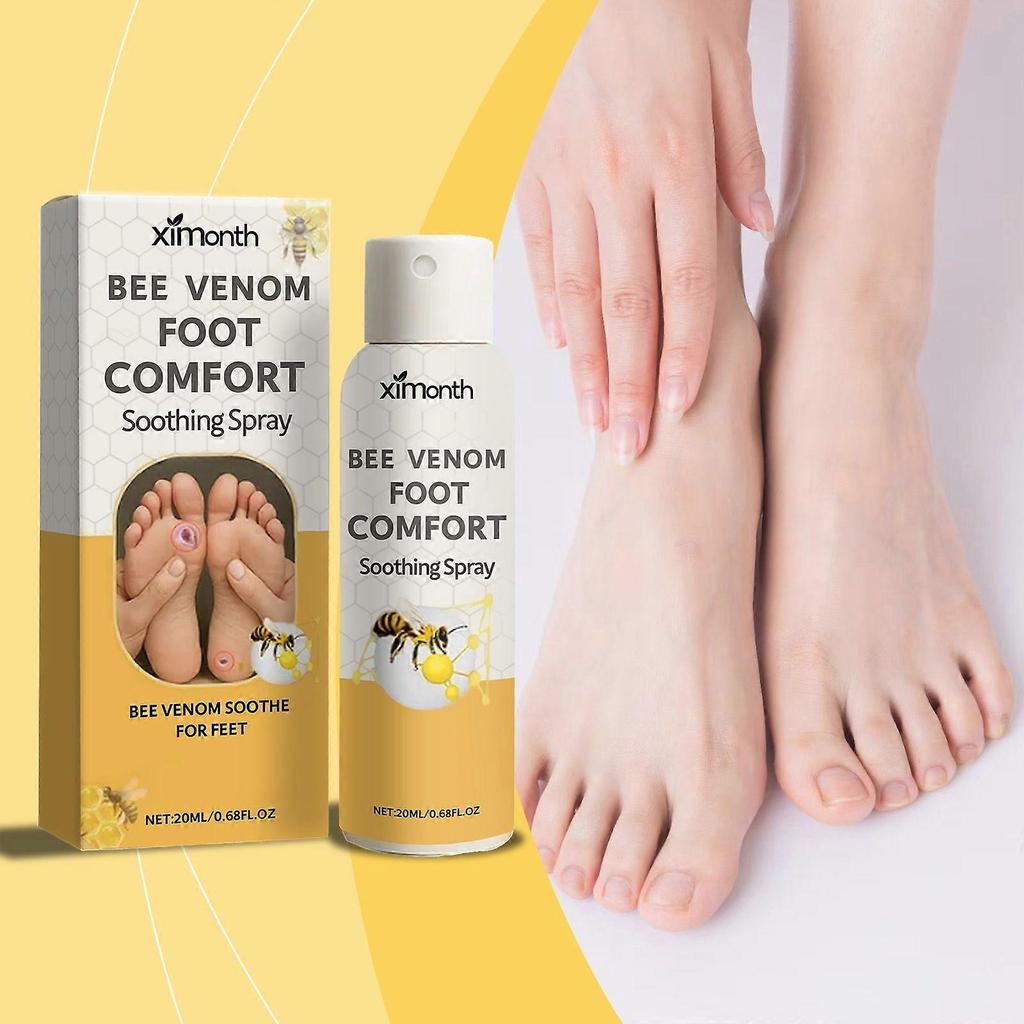 Ximonth Bee Venom Foot Care Spray Is A Gentle, Nourishing And Comfortable Daily Foot Care Spray